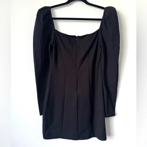 Revolve Majorelle Fleur Long Sleeve Mini Dress in Black - Size S - Picture 8 of 14